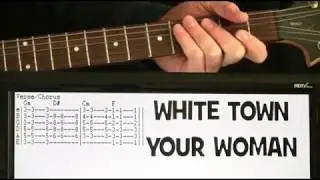 Урок игры на гитаре и табулатура песни White Town Your Woman, а также песня Dua Lipa Love Again.