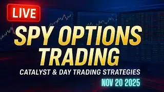 🚀LIVE SPY Options Trading | Day Trading Strategies Technical Analysis | NVIDIA Earnings Breakout NFP