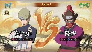 Yugito Nii vs Roshi ⚔️🔥 | Two-Tails vs Four-Tails | Jinchuriki Clash | ZBI GMR ⭐