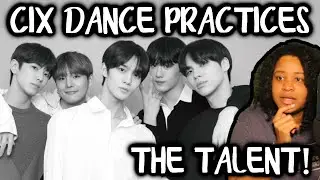REACTION TO CIX: MOVIE STAR, NUMB, REWIND, & BLACK OUT DANCE PRACTICES