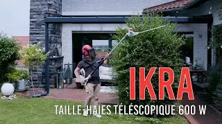 Efficacit&eacute; & confort : IKRA 600W face aux buissons difficiles + autonomie & maniabilit&eacute;