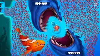 Fishdom 🐠 - Mini-jeux - Mise &agrave; jour 61.6. Vid&eacute;o de gameplay de Hungry Fish (Hadi Gaming YouTube)