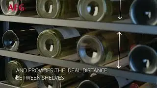 AEG Perfect Shelving   for perfect wine cellaring