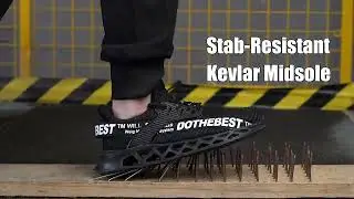 Steel Toe Safety Shoes for Men Women Lightweight Work Sneakers