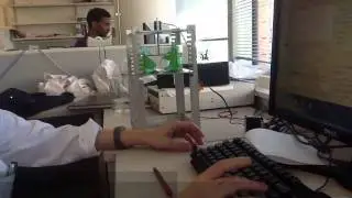 Testing Spinning Disc With Baffles Video 1