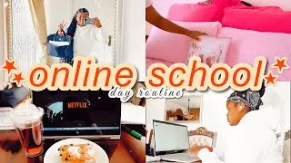 ONLINE SCHOOL MORNING ROUTINE *REALISTIC* || SOUTH AFRICAN YOUTUBER