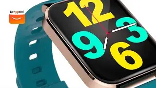 Bakeey Q18 smartwatch official trailer buy at Banggood