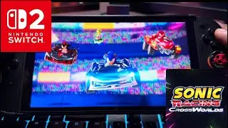 Игра Sonic Racing CrossWorlds на Switch 2 невероятно затягивает!