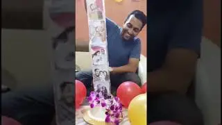 Photo pulling cake