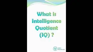 What Is Intelligence Quotient (IQ) ? || IQ Range And Its Classification #sawlipsychology #psychology