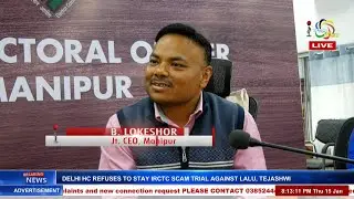 MANIPUR CEO TEAM TO ATTEND DEMOCRACY, ELECTION MANAGEMENT MEET | 15 JAN 2026