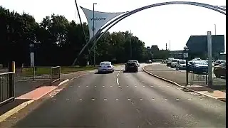 Driving To Terminal One @ Manchester Airport.....