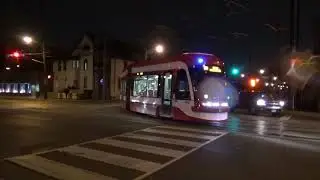 TTC Streetcar Action at Kipling Loop