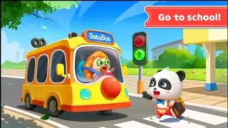 Baby Panda's School Bus Game 🐼 | Kids Cartoon | Kids Videos | Babybus 19279 #gameplay 
