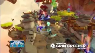 Meet the Skylanders - LightCore Legendary Grim Creeper