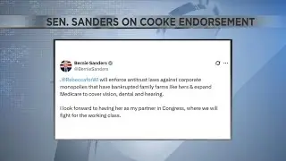 Sen. Bernie Sanders endorses Rebecca Cooke