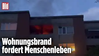 SPANDAU: Frau stirbt bei Feuer in Berliner Mehrfamilienhaus