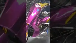 Repaint Warna Purple New Xmax Connected Berkelas #shorts #xmaxconnected