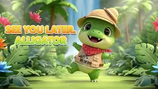 See You Later, Alligator! - Fun Goodbye Song for Kids ( Full Lyrics)