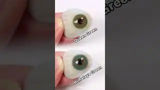 Green contact lens collection💚