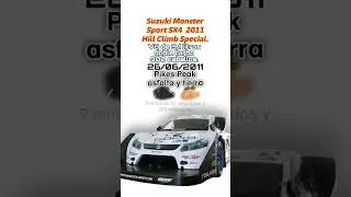 Nobuhiro Tajima. Record Pikes Peak. Suzuki Monster Sport SX4  2011 Hill Climb Special.
