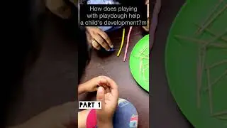 How play dough help a child&rsquo;s development?#kids#children#toys