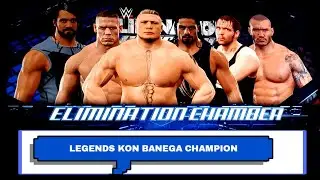 ELIMINATION CHAMBER MATCH WWE 2K17