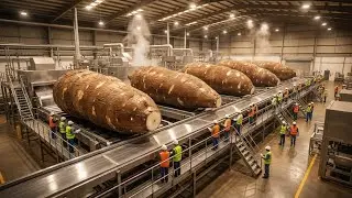 &ldquo;How Cassava Chips Are Made &mdash; Crispy Root Snack Factory Process&rdquo;