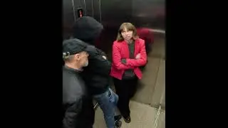 Shocking Moment: Man Harasses Woman in an Elevator #shorts #short #kindness
