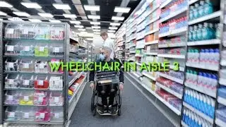 LOOK AT HIS EFFING WHEELCHAIR