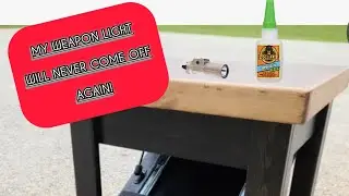 Securing my Weapon light for EDC
