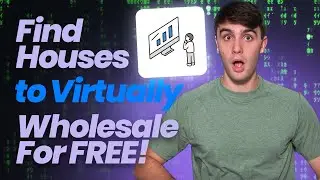 How To Find Houses To Virtually Wholesale For FREE! (Step by Step)