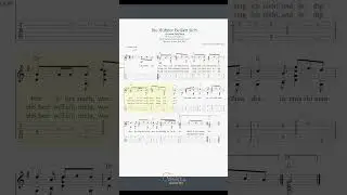 Die H&uuml;hner Bei&szlig;en Sich (German Folk Song) Guitar Arrangement