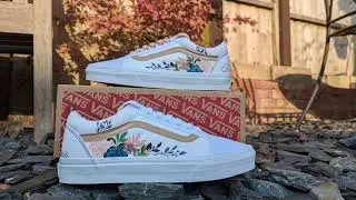 How to Create Wedding Day Triple White Vans...