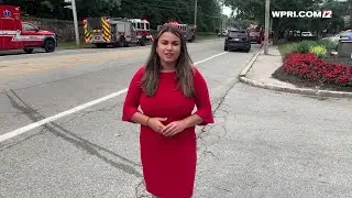 VIDEO NOW: Fire breaks out at Cranston apartment complex