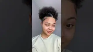 Favourite hairstyle 💚 #naturalhairtutorial #hairtutorial #curlyhair #beauty #canada