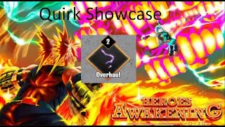 Roblox Heroes Awakening Overhaul Showcase