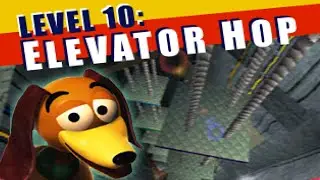 Toy Story 2: Buzz Lightyear to the Rescue! - Level 10 - Elevator Hop - Walkthrough