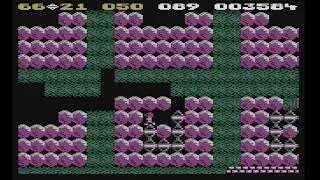 Atari 800 Game: Boulder Dash Lightning Dash