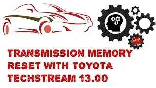 Calibrate Transmission with toyota Techstream Mini VCI