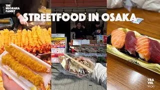 OSAKA TRIP: KUROMON ICHIBA FISH MARKET | TAKOYAKI | SUSHI | TEMPURA | TEMPOZAN FERRIES WHEEL