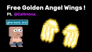 Growtopia | HUGE SCAM (Golden Angel Wings)! Ft. @Caitriona