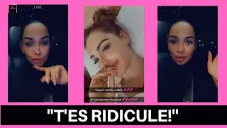 JAZZ TROUVE NABILLA RIDICULE ET LA TACLE!