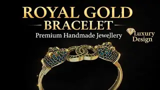 Luxury Gold Bracelet Design | Premium Handmade Jewellery | Full Making Process