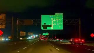 Peaceful drive from Weston to Fort Lauderdale &mdash; beautiful Florida streets