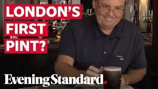 London's first pint? Pubs open their doors for 'Super Saturday'