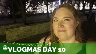 Vlogmas Day 10 &bull; Christmas Light Tour! Downtown OKC