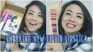 UNBOXING NEW LIP PRODUCTS |  SWATCH & REVIEW | iRene TjandRa