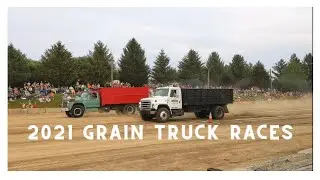 2021 Grain Truck Races 6 Wheel Single Axle Division Farm Truck 4H Fair