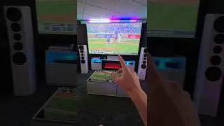 GAMING AND WATCHING SPORTS! PERFECT COMBO FOR THE GAME ROOM 🔥👌 #gaming #gamingvideos #sports #PS5